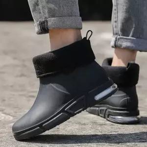 남성 따뜻한 겨울장화 방한부츠 기모 레인부츠 야구잠바 남성자켓 남성점퍼 가을잠바