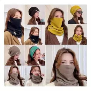 방한 울 무지 넥워머 멀티 착용 두건 목도리 동계용품 오토바이바라클라바 간편한운동