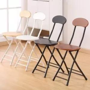 원목의자 카페 캠핑 사무실 원룸 접이식 등받이 간이_24528626