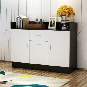 탕비실서랍장 수납장 80X40X80 화이트 높이80길이120깊이40 간식 사무실 홈카페