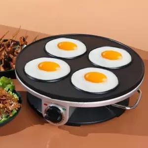 다용도 구이기 계란후라이 조식 실버 브런치 기계 프라이팬