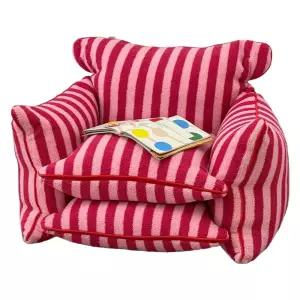 스트라이프 발코니 인테리어 소형 빈백 침실 소파 거실 타타미 주택