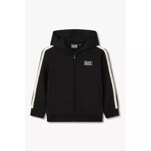 매장정품 EMPORIO ARMANI 엠포리르마니 엠포리르마니주니어 배색 테이프 후디드 집업(0455313105) 1018838