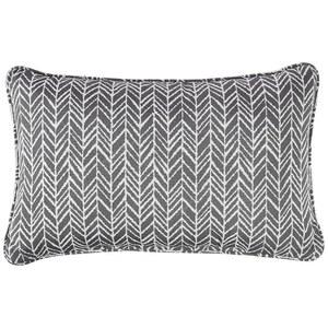 베개 퍼펙트 아웃도어/실내 슬레이트 시트 쿠션, 11.5인치 x 18.5인치, 그레이, 2팩, 그레이