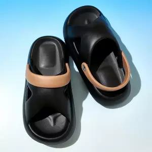 쿠롬 샌들 EVA 여름 바캉스 물놀이 아쿠아 샌들 슬리퍼