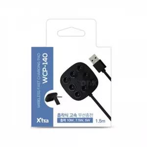 흡착식 고속충전기 화이트 1.5M 충전거치대 무선충전