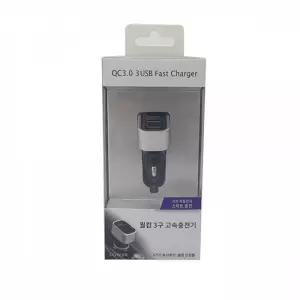 차량용 3구 고속충전기 자동차충전기 스마트폰충전기