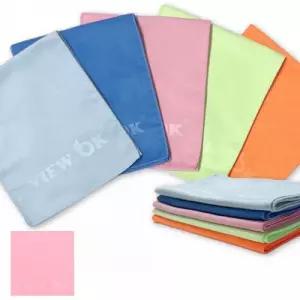 수영타월 초극세사원단타월 건식타올 (베이비핑크)