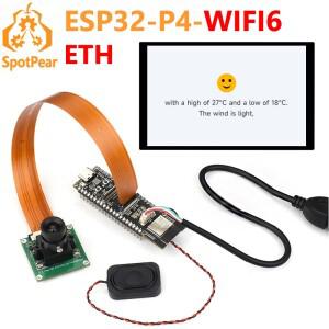 ESP32-P4 WIFI6 ETH 피코 개발 보드 C6 MIPI DSI 10.1인치 디스플레이 / CSI 카메라 오디오 스피커 마이크