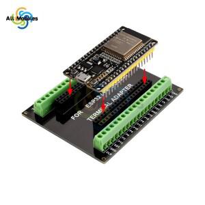 ESP32 38PIN 브레이크 아웃 보드 GPIO 1 into 2 터미널 나사 개발 호환 가능