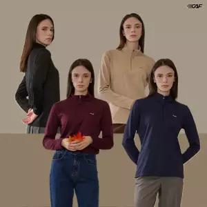 [르까프][르까프] [24년최신상] 르까프 여성 기모 집업 티셔츠 4종