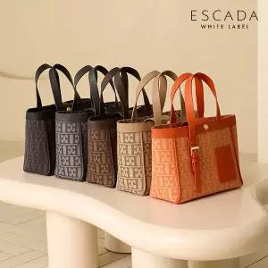 [에스까다][에스까다] 에스까다 25FW  시그니쳐 자카드 토트백