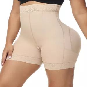 여성용 샤프스 쉐이프웨어 배 조절 반바지 바디 셰이퍼 하이 허리 엉덩이 터 팬티 드레스용 압축 속옷