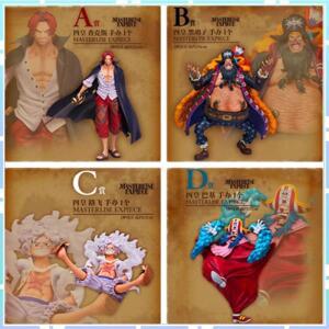 반다이 오리지널 애니메이션 원피스 이치반 쿠지 마스터리스 황제 버기 생크 루피 티치 액션 피규어 모델