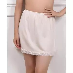 부인여자속옷 쿨인견 레이스 속치마 슬립 여성슬립 여성이너 여자속치마 인기 엄마선물 원피스속옷