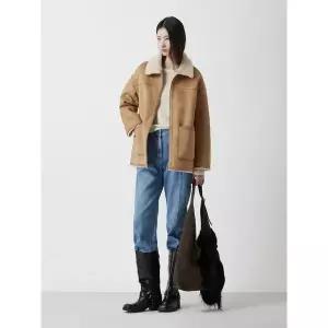 [ZOOC](신세계 사우스시티)페이크 하프 집업 무스탕 Z254PSF654