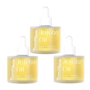 보떼덤 호호바 오일 50ml 3개 / USDA 유기농 윤기 보습 페이스오일