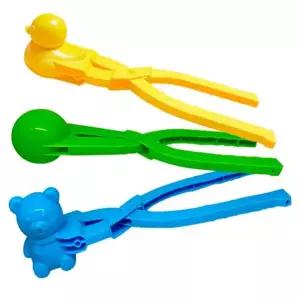 오리 눈 집게 눈뭉치 메이커 스노우 눈 오리 집게 눈사람 어린이 모양틀 눈싸움 장난감 모래 겨울