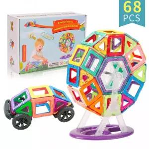 포테가르 자석 블럭 놀이 장난감 퍼즐 맥포머스 호환가능