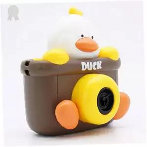 어린이 장난감 자동 비눗방울 기계 카메라 모양 캐릭터 디자인 야외 놀이 공원