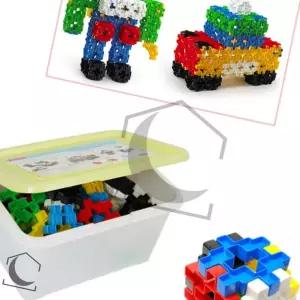 에듀플러스 블록 80P 어린이집교구 어린이집장난감 유아블럭