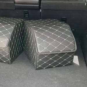 [CAR] 소형 트렁크정리함 차량용 트렁크정리함 가죽커버