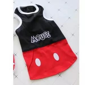 [반려] 강아지 마우스 커플룩 미키 2XL 1P 나시 메쉬 여름