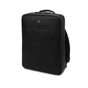 [롯데백화점]닥스 액세서리 블랙 심플 소가죽 백팩[15인치 노트북 수납가능] DBBA6E337