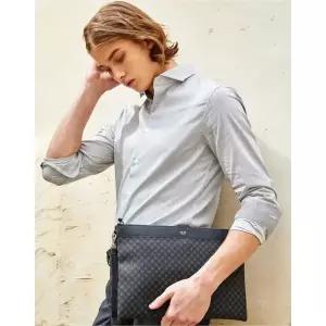 [롯데백화점]닥스 액세서리 [LOUIS BRIDGE]블랙 DD 패턴 클러치 DBBA6E466