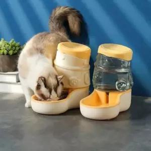 [반려] 예홈펫 강아지 고양이 자동 급식기 밥 물 그릇 식기