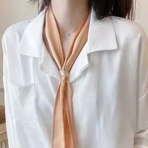 패션 스카프 부드러운 가방참 실키한 롱