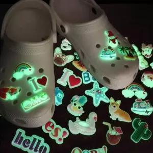 [유일] 꾸미기 야광 식물 슬리퍼 아동 실내화 파츠 장식 운동화 악세서리 동물 꽃 악세사리