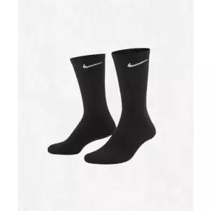 나이키 NIKE 에브리데이 쿠션 트레이닝 크루 삭스(3켤레) - 블랙 화이트 SX7664-010 2440442