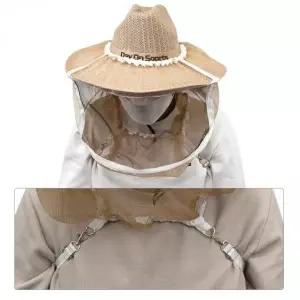 벌 곤충 방지 통기성 작업용 안전망 모자