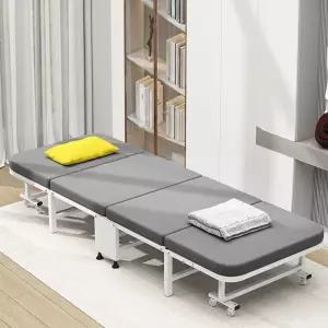 접이식침대 접이식 쇼파 미니 수납형 매트리스 2인용