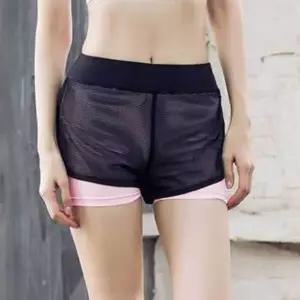 요가복 속바지 필라테스 메쉬 여자 스피닝 레쉬가드