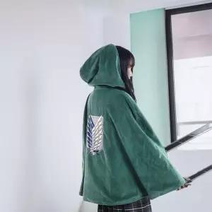 진격의거인 조사병단망토 자유의날개 망토담요 코스프레