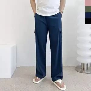 TBZ GSS VR181M 남자아이스쿨 카고와이드 밴딩팬츠