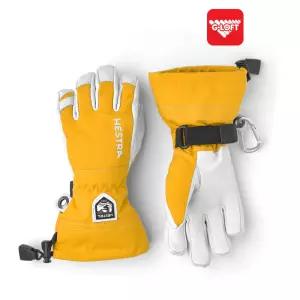 헤스트라 스키 보드 방한 장갑 주니어 아미 레더 헬리 머스타드