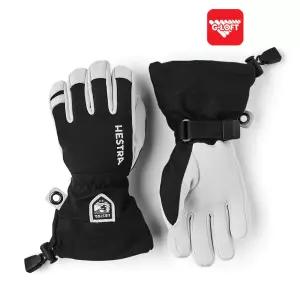 헤스트라 스키 보드 방한 장갑 주니어 아동 아미 레더 헬리 블랙