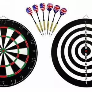 [유일]런웨이브 다트판+다트핀6개 LW18 다트세트 풀세트 프리미엄