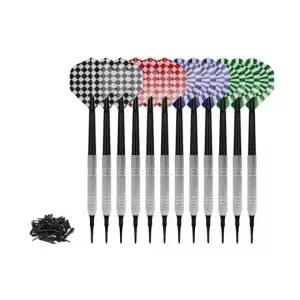 [유일]다트핀 다트 소프트팁 100p 전자 기계 다트팁 12p