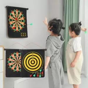 [유일]양면 다트 벽걸이형 베르 17인치 다트판 벽걸이다트 실내