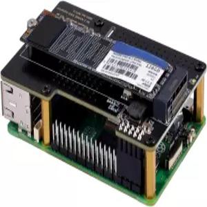 Raspberry Pi 5용 GeekPi N04 M.2 NVMe to PCIe 어댑터 SSD 2230 2242 2260 2280 지원