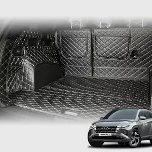 KHAN칸 투싼 NX4 카본 트렁크매트