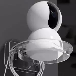 [에이치플러스몰]TBZ 무타공 고투명 줄감개타입 홈캠 거치대 돔카메라 감시