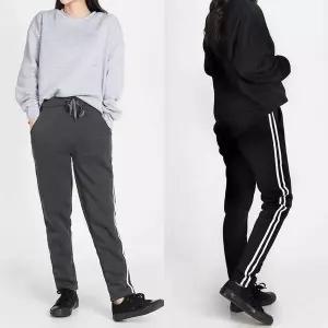 겨울 기모 여자 맨투맨 데일리 세트 트레이닝 팬츠