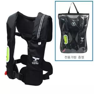 [스코트라]자동 팽창식 바다 선상낚시 구명조끼 ST-61T73