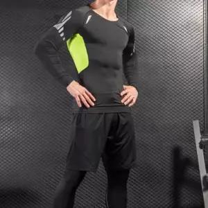 헬스복 트레이닝 세트 남자 운동복 긴팔 2종 요가복