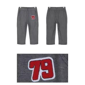 팬츠 바지 캐주얼 트레이닝 여자 데일리룩 밴딩 7부